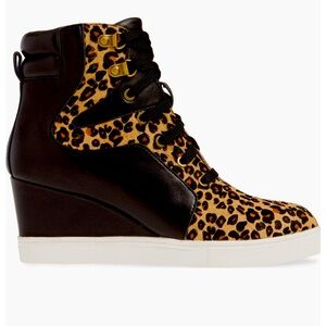 Linea Paolo. Fleur Wedge Sneaker